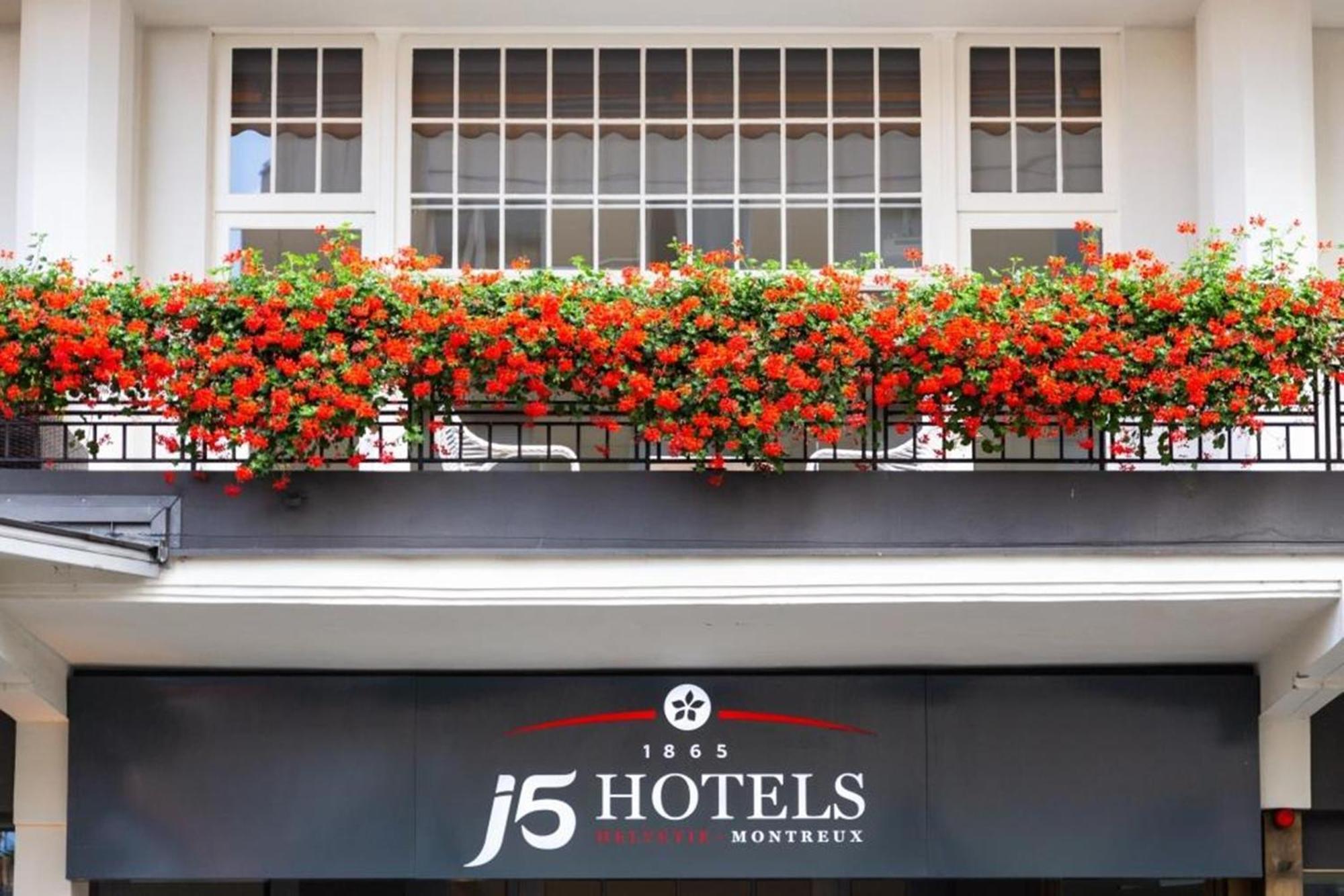 J5 Hotels Helvetie & La Brasserie Montreux Exterior foto