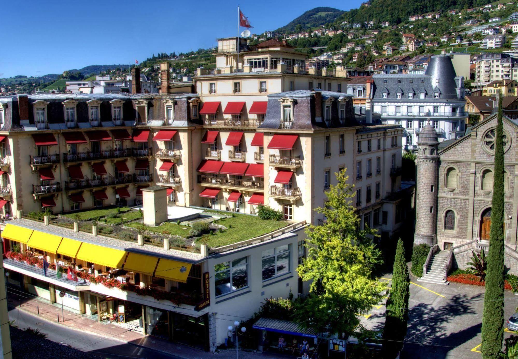 J5 Hotels Helvetie & La Brasserie Montreux Exterior foto